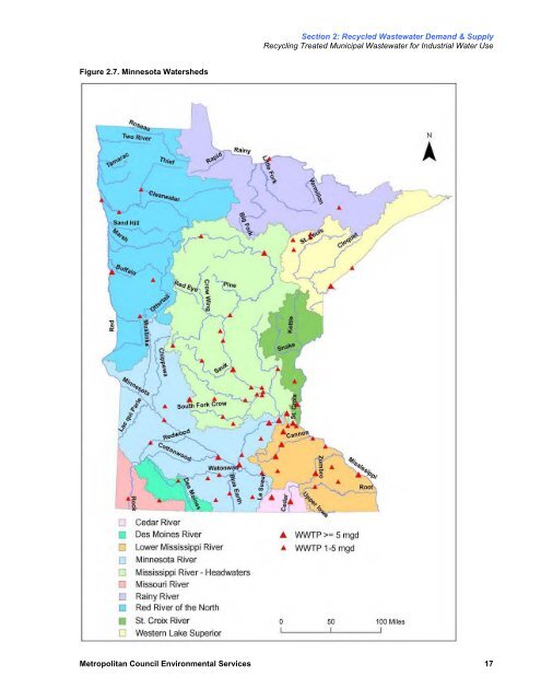 Recycling Treated Municipal Wastewater for Industrial Water Use