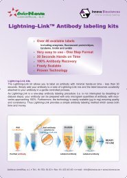 Lightning–Link™ Antibody labeling kits - BioNova