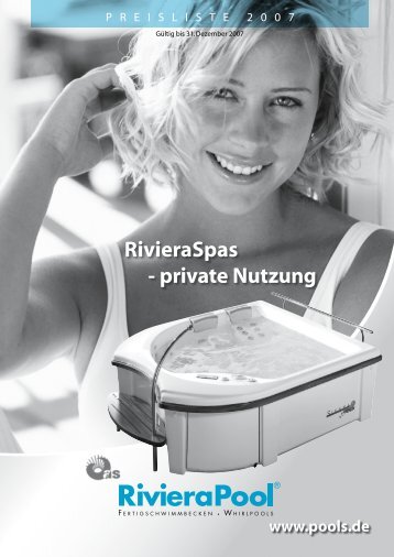 RivieraSpas - private Nutzung - webpark ag