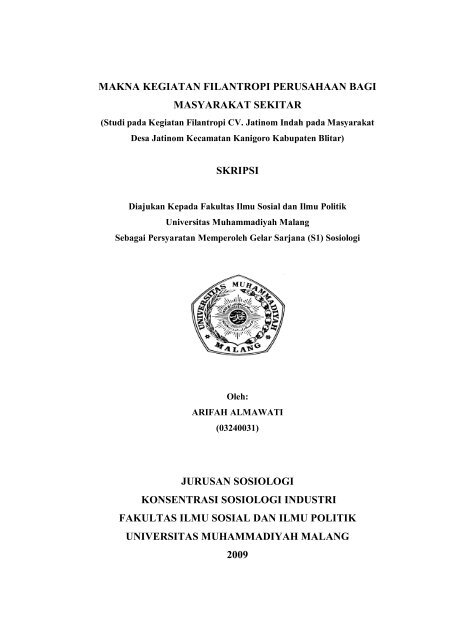 File Pendahuluan Pdf Universitas Muhammadiyah Malang