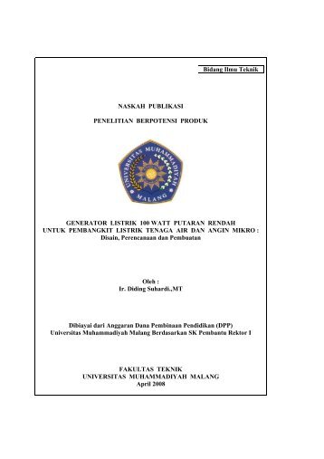 File : Naskah Publikasi.pdf - Universitas Muhammadiyah Malang