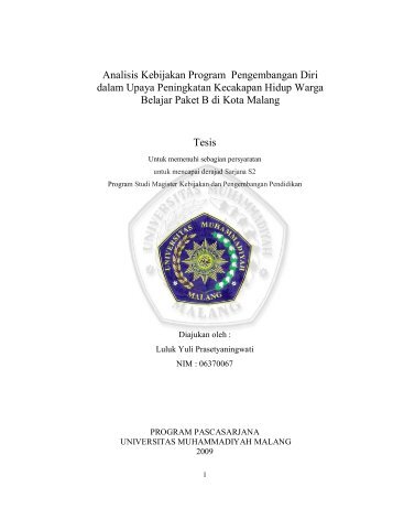 File : Pendahuluan.pdf - Universitas Muhammadiyah Malang