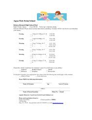 Aqua-Tick Swim School - Dobyns-Bennett High School