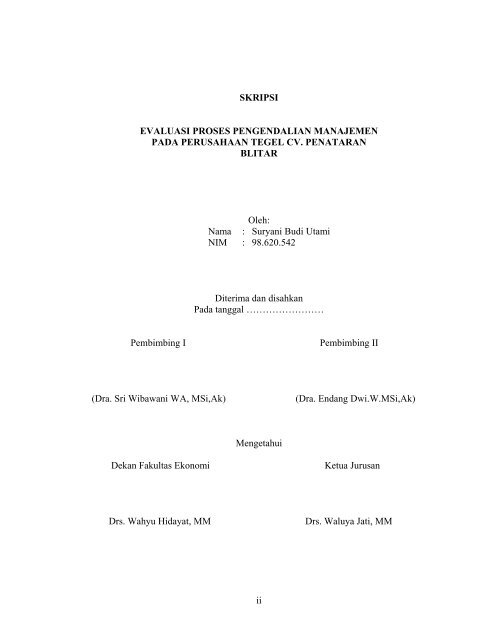 File : PENDAHULUAN.pdf - Digilib UMM - Universitas ...