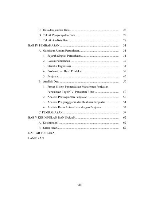 File : PENDAHULUAN.pdf - Digilib UMM - Universitas ...