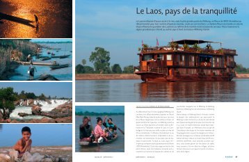 Le Laos, pays de la tranquillité - Marina.ch