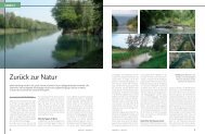 Zurück zur Natur - marina.ch - das nautische Magazin der Schweiz