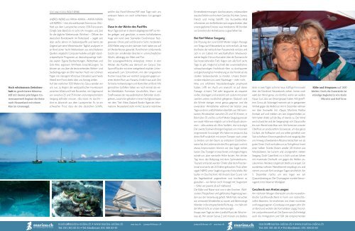 Neuseeland - marina.ch - marina.ch - das nautische Magazin der ...