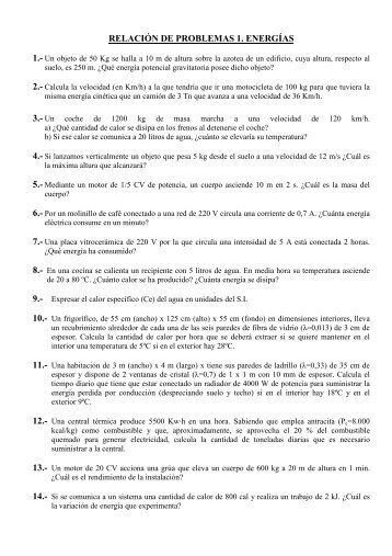 Tema 1: Introducción a las energías. Manifestaciones y ...