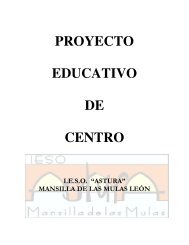 Proyecto Educativo de Centro (PEC)