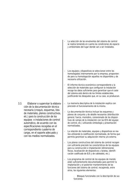 Currículo completo del ciclo para el MECD