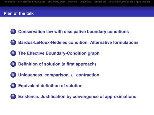 Generalizing the Bardos-LeRoux-Nédélec boundary condition for ...
