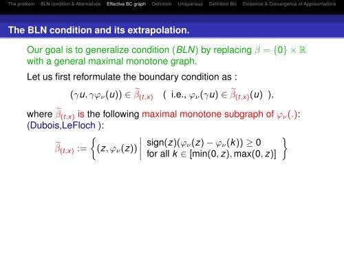 Generalizing the Bardos-LeRoux-Nédélec boundary condition for ...