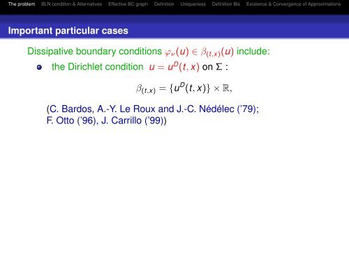 Generalizing the Bardos-LeRoux-Nédélec boundary condition for ...