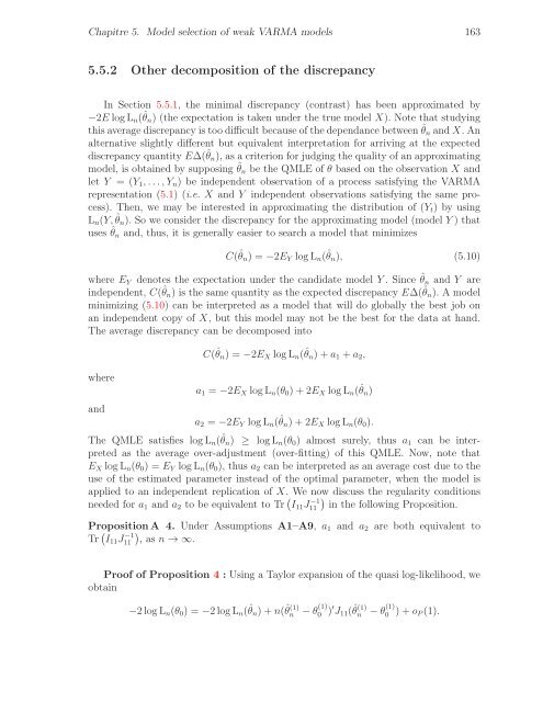 THÈSE Estimation, validation et identification des modèles ARMA ...