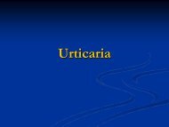 Urticaria - Dermatology