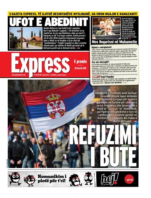 UFOT E ABEDINIT - Gazeta Express