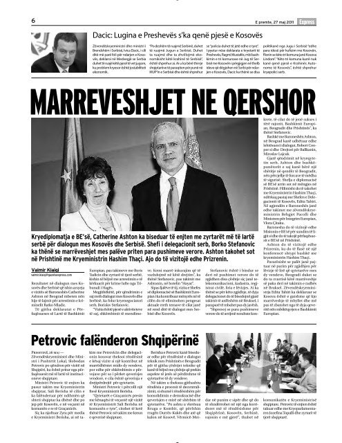 MERAKU I MARIAS - Gazeta Express