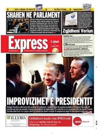 IMPROVIZIMET E PRESIDENTIT - Gazeta Express