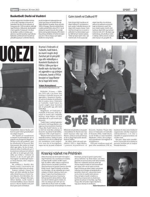 KRYE N'VETI - Gazeta Express