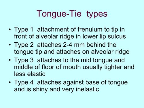 Tongue-tie –myth or reality? - National Women's Hospital