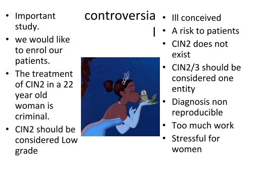 Is there a place for conservative management of CIN2? - National ...
