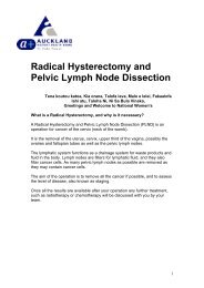 Radical Hysterectomy and Pelvic Lymph Node Dissection - National ...