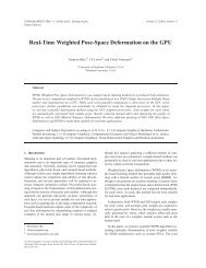 Real-Time Weighted Pose-Space Deformation on the GPU