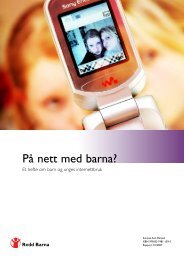 På nett med barna?