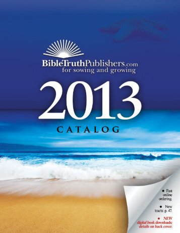 author index - Bible Truth Publishers