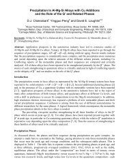 Precipitation In Al-Mg-Si Alloys with Cu - Materials Science and ...