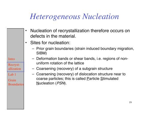 Recrystallization Theoretical & Practical Aspects - Materials Science ...