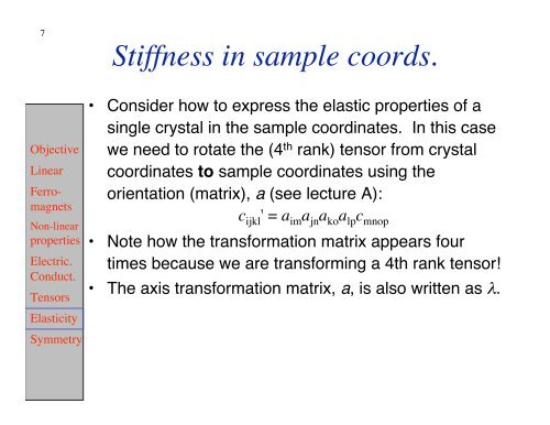 Microstructure-Properties - Materials Science and Engineering