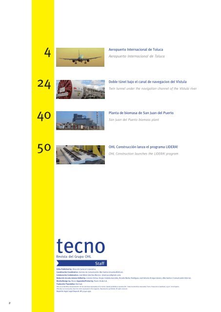 Revista Tecno - ACM2 . Avalora Content Manager - Ohl
