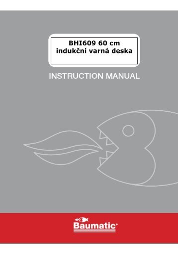 BHI609 60 cm indukční varná deska - baumatic.cz