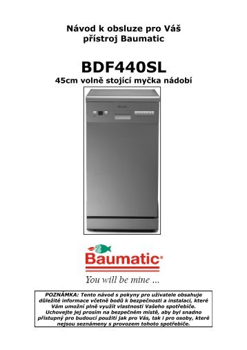 BDF440SL - baumatic.cz