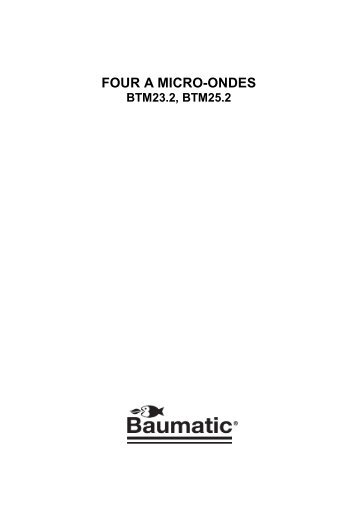 FOUR A MICRO-ONDES