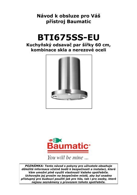 BTI 675 SS - baumatic.cz