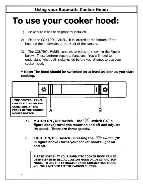 QF9SS Cooker hood