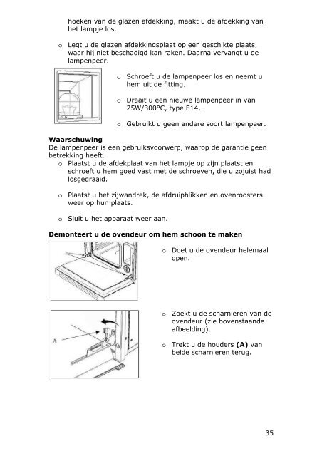 P470SS Oven 46 cm, combi, stoomontwikkeling, tiptoetsbediening ...