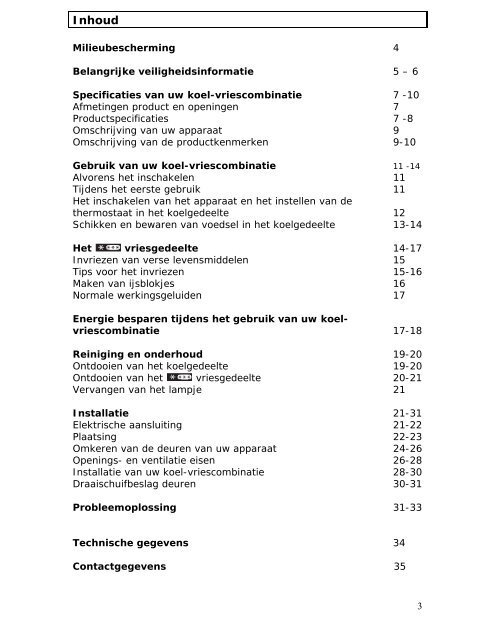 BRCI2575 Koel- vriescombinatie - baumatic.cz