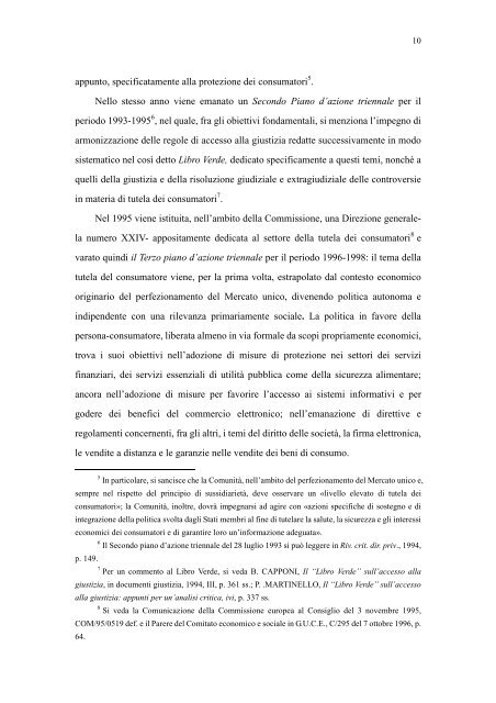 la sicurezza dei prodotti e la responsabilità del produttore nella ...