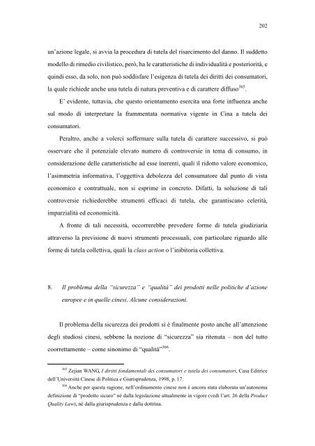 la sicurezza dei prodotti e la responsabilità del produttore nella ...