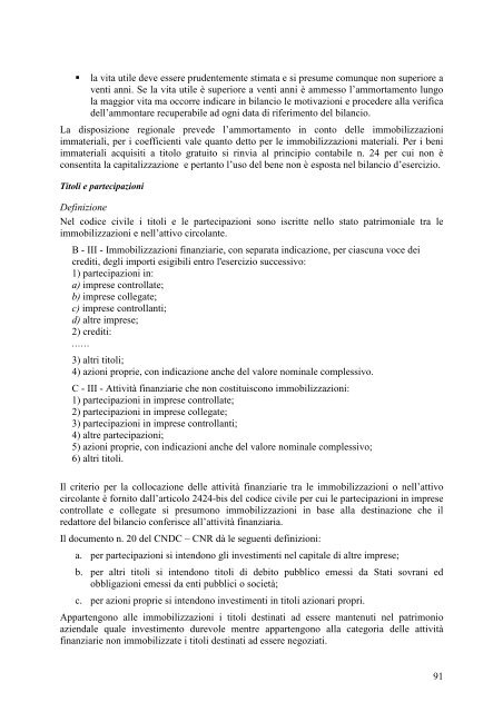 il sistema di bilancio delle aziende sanitarie pubbliche. riflessioni e ...