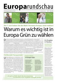 Teil 2/Europwahl - Die Neubauer Grünen