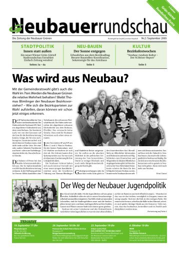 NR/September 05 - Die Grünen