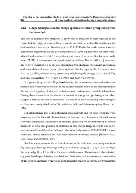 Doctorate Thesis DEMETER Satellite Data Analysis of Seismo ...