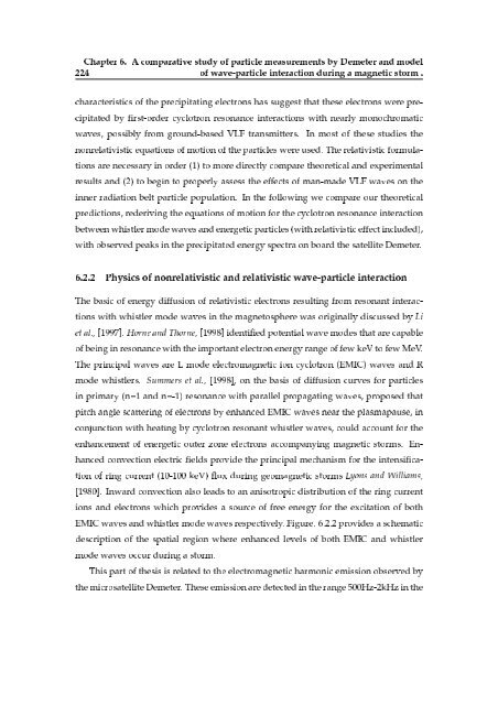 Doctorate Thesis DEMETER Satellite Data Analysis of Seismo ...