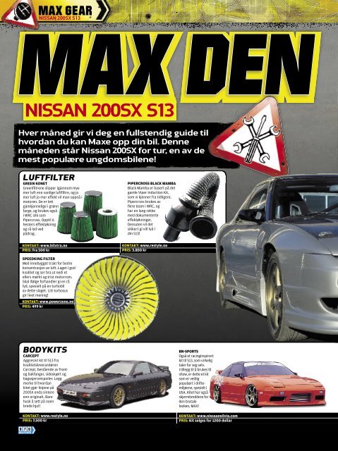 NISSAN 200SX S13