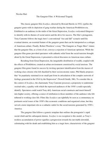 Essay - Nicolas Hurt